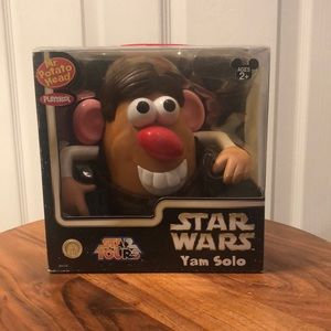 Star Wars Yam Solo Mr. Potato Head from 2007 in original box never opened.